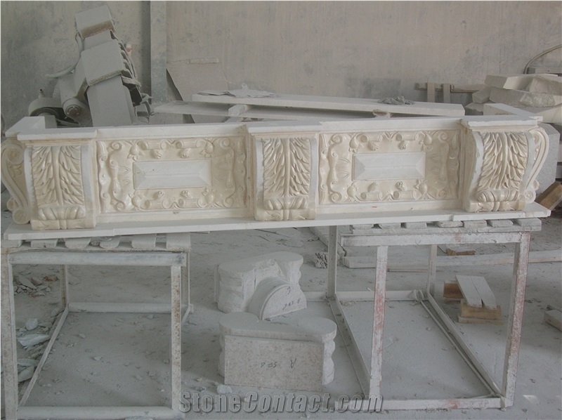 Indoor Fireplace Handcarved Sculptured Decorating