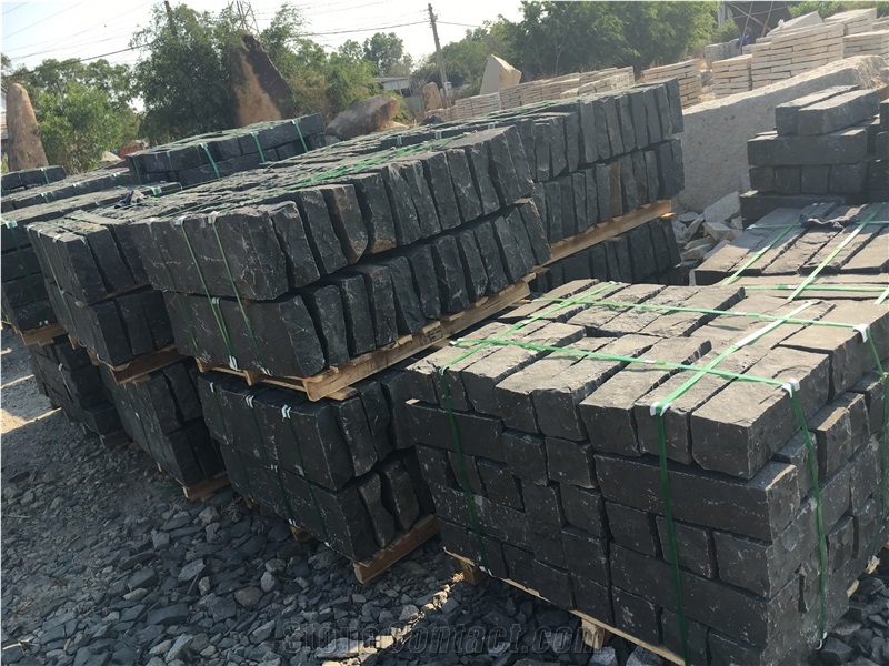 Basalt Landscaping Stones, Kerbstone