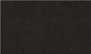 Black Crystal Quartz Stone Slab for Wall Tile 2014