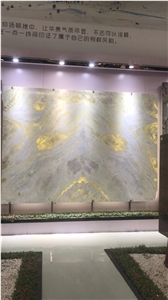Changbai Blue Danube Marble Slabs for Floor Tiles