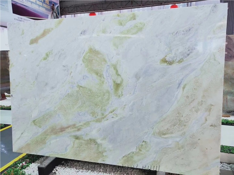 Changbai Blue Danube Marble Slabs for Floor Tiles