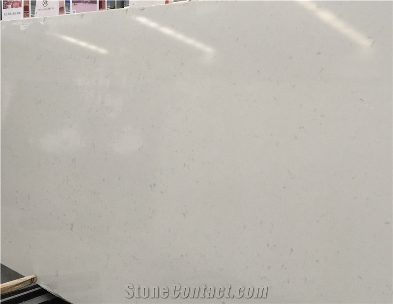 Cheap China Sivec White Quartz Stone Slabs Msq1195