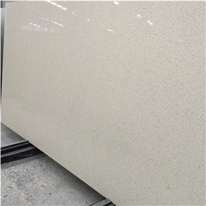 Cheap Light Cream Quartz Kitchen Stone Slabs 2024