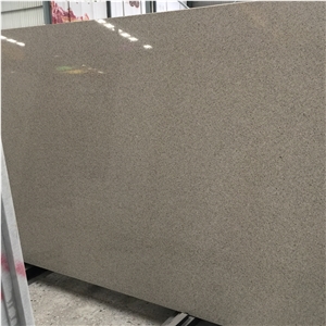 Cheap Light Grey Crystal Quartz Stone Slabs 1525