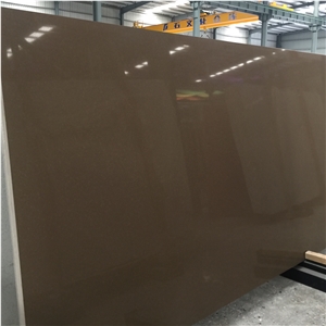 Cheap Light Grey Crystal Quartz Stone Slabs 1525