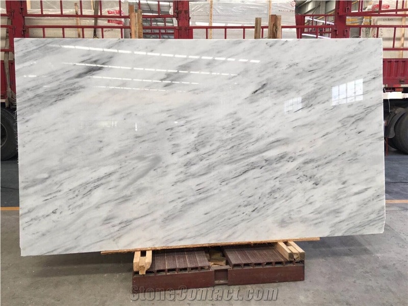 Cheap Ziarat White Marble Slabs for Flooring Tiles