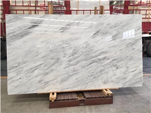 Cheap Ziarat White Marble Slabs for Flooring Tiles