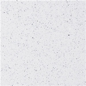 China Galaxy White Quartz Stone Bathroom Slab 7002