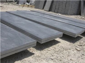 China Natural Blue Limestone Pavers Slab