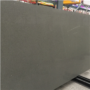 Crystal Grey Engineered Quartz Kitchen Slabs 2016