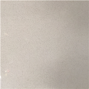 Engineered Ivory White Quartz Stone Tile Slab 4004
