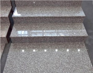 G664 Red Granite Tiles for Stairs Steps and Riser