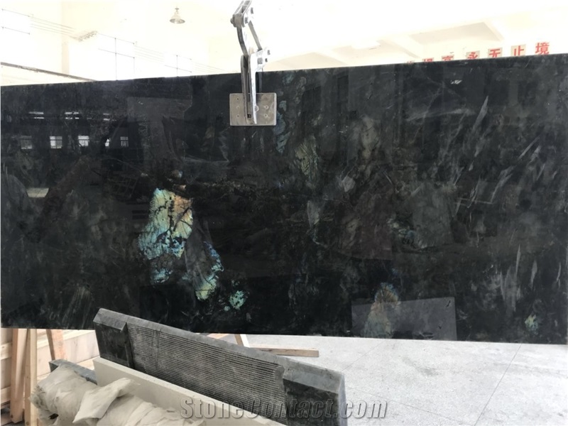 Labradorite Blue Granite Floor Slabs