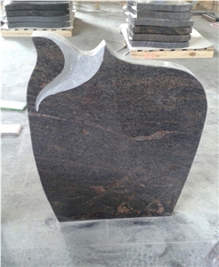 Multicolor Red Granite Family Monuments