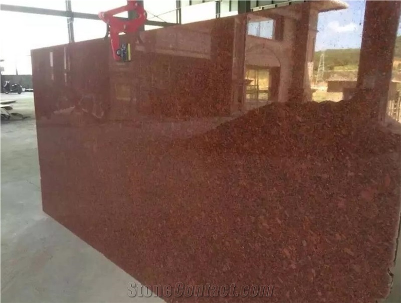 New India Royal Red Granite Polished Slabs & Tiles