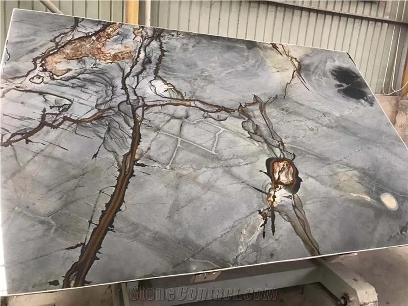 Polished Blue Roma Luxury Stone Slabs