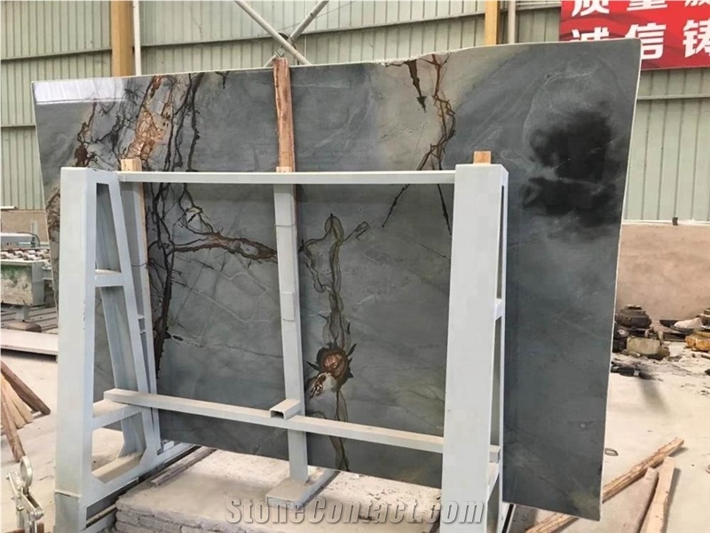 Polished Blue Roma Luxury Stone Slabs