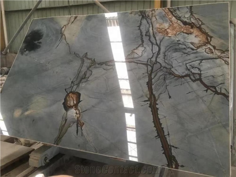 Polished Blue Roma Luxury Stone Slabs