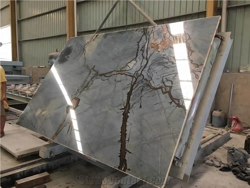 Polished Blue Roma Luxury Stone Slabs