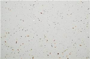 Polished Cheap White Zodiaq Quartz Stone Slab 1214
