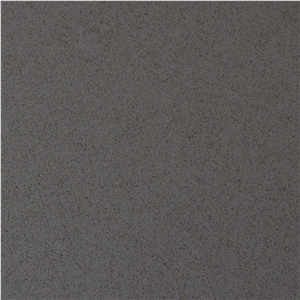 Polished Dark Grey Quartz Stone Kitchen Slabs 1560