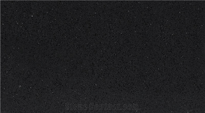 Polished Star Black Cambria Quartz Stone Slab 2015