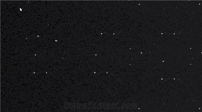 Polished Star Black Cambria Quartz Stone Slab 2015