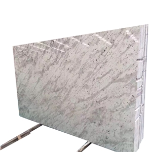 Polished White Color Andromeda Granite Slabs