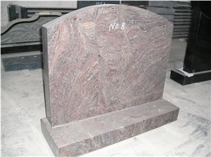 Red Granite Upright Monuments