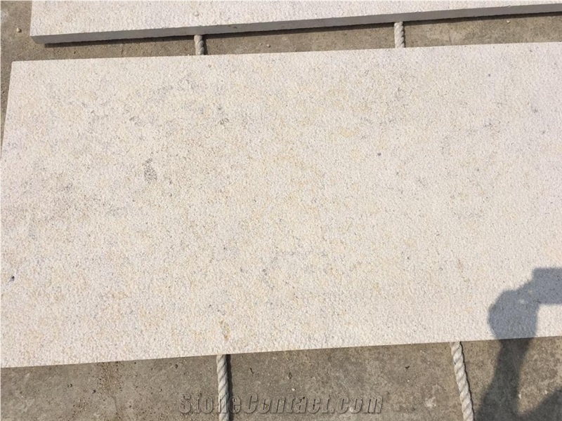Tumbled Limestone Tiles for Exterior Wall Cladding