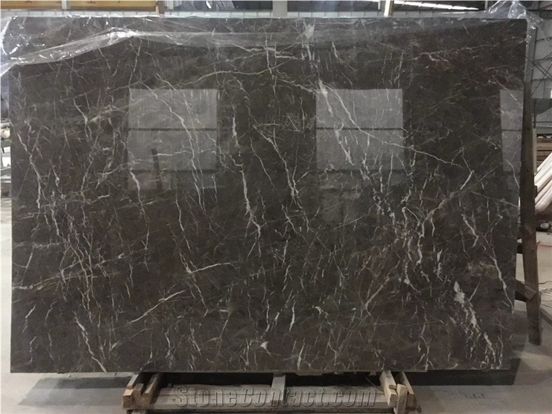 Turkey New Cyprus Grey Marble Slabs for Wall Tiles
