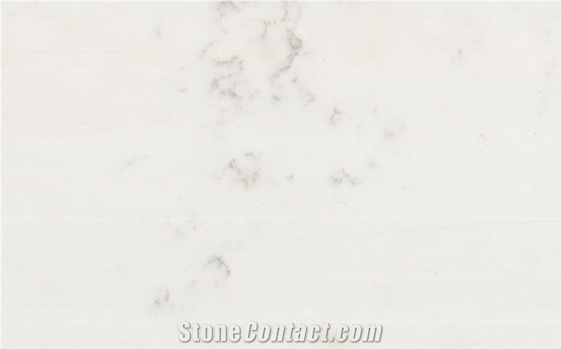 White Carrara Quartz Stone Countertop Slab Msq4005