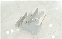 Marble Quartz Stone Tiles Display Rack