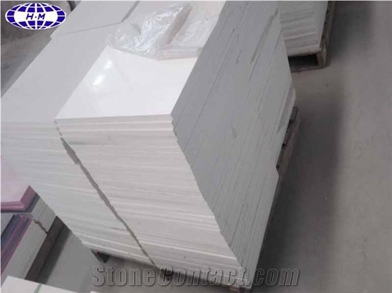 Pure White Engineered Quartz Stone