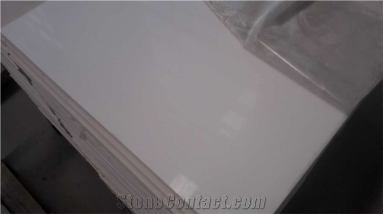 Pure White Engineered Quartz Stone