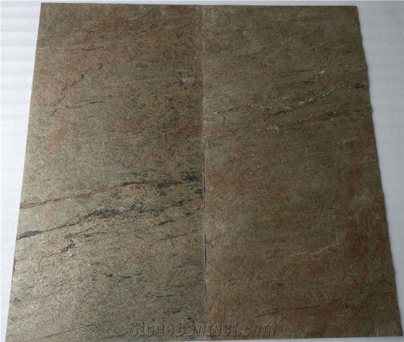 Copper Slate Thin Veneer Sheets