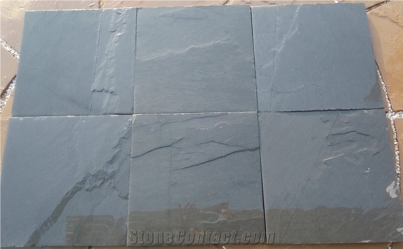 Jak Black Slate Stone Tiles