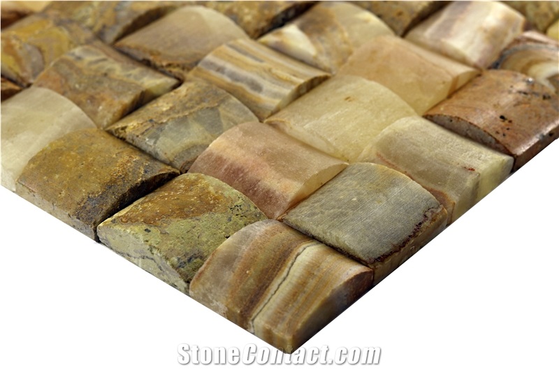 Dt04 Sinop Decorative Natural Stone Wall Mosaic Tiles
