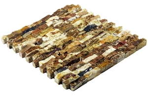 Dt09 Sakarya Decorative Natural Stone Split Mosaic Wall Cladding
