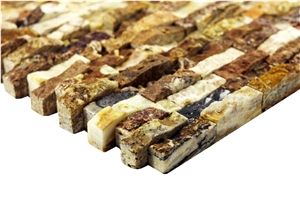 Dt09 Sakarya Decorative Natural Stone Split Mosaic Wall Cladding