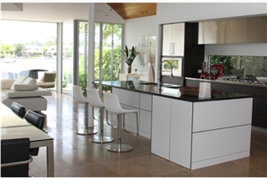 Guava Quartz Kitchen Countertops