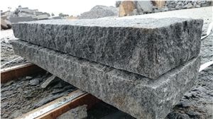 Split Thin Grey Granite Kerbs