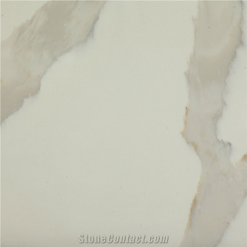 Calacatta Snow Virtuquartz Artificial Marble