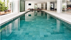 Sukabumi Green Stone Pool Tiles
