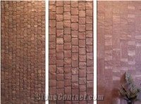 Shoksha Crimson Quartzite Wall Cladding