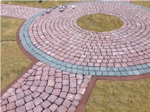 Shoksha Quartzite Paving with Drugoletsky Gabbro Shoksha Quartzite Paving with Drugoletsky Gabbro