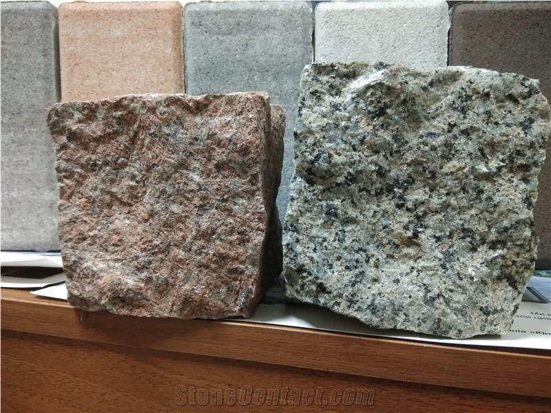Unigran Grey Ukraine Cube Stone