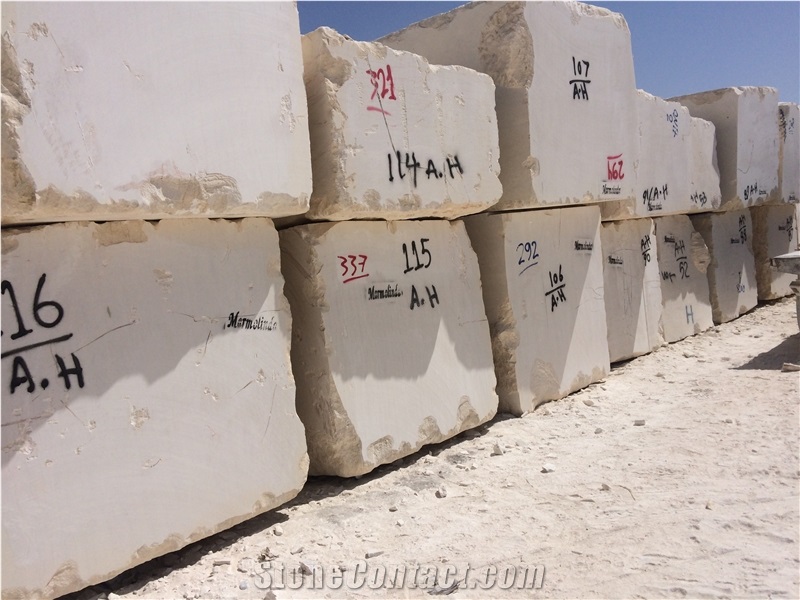 Silvia Menia Marble Block, Egypt Beige Marble