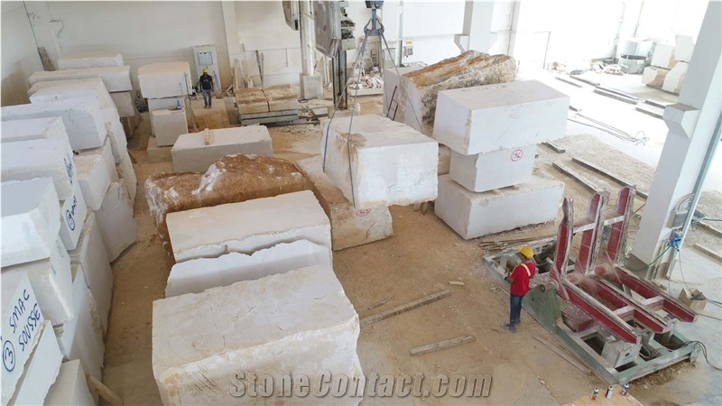 Italian Classic Beige Marble-Botticino Classico Blocks