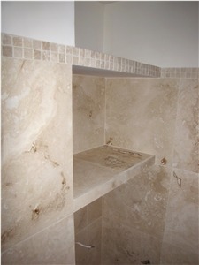 Travertine Ivory Onyx H/F 61cm X 61cm X 1,2cm